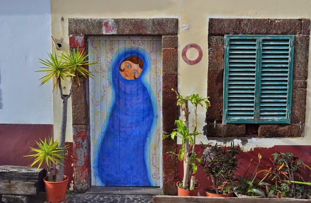 arte de portas abertas no Funchal