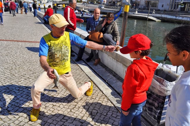 Pescador da ria de Aveiro