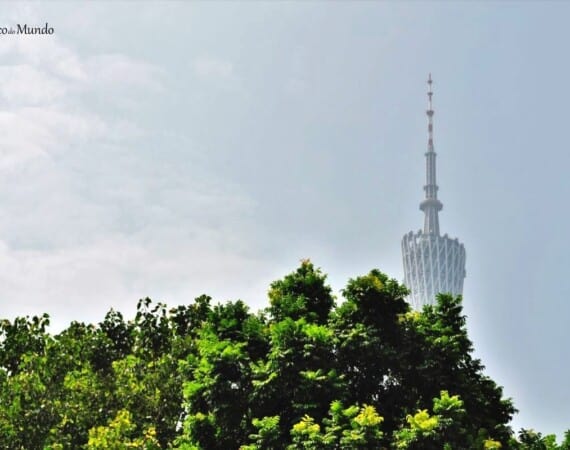 Torre de Cantão, na China