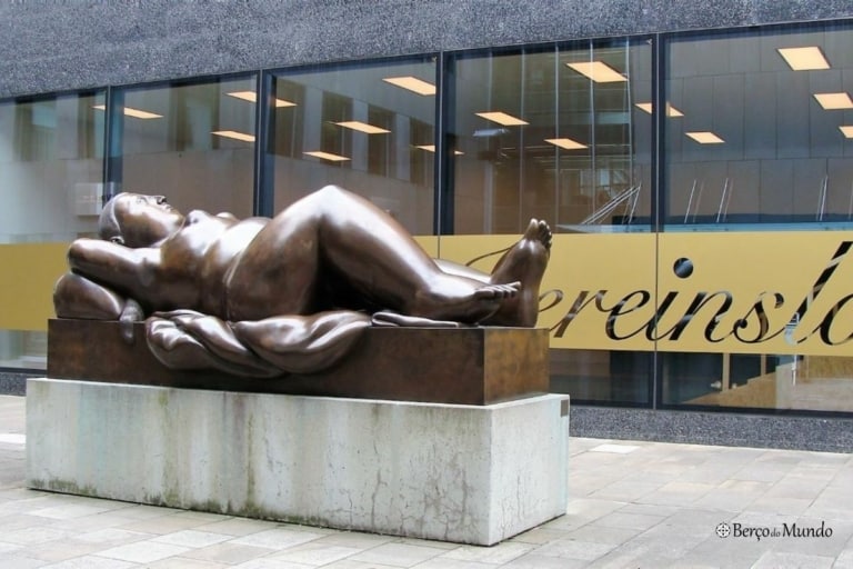 escultura de Botero em Vaduz