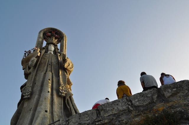 Virgen de la Roca em Baiona