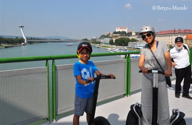 passeio de segway em Bratislava
