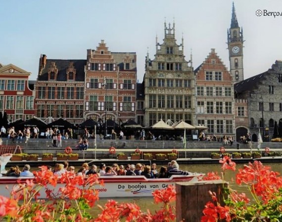 cidade medieval de Ghent