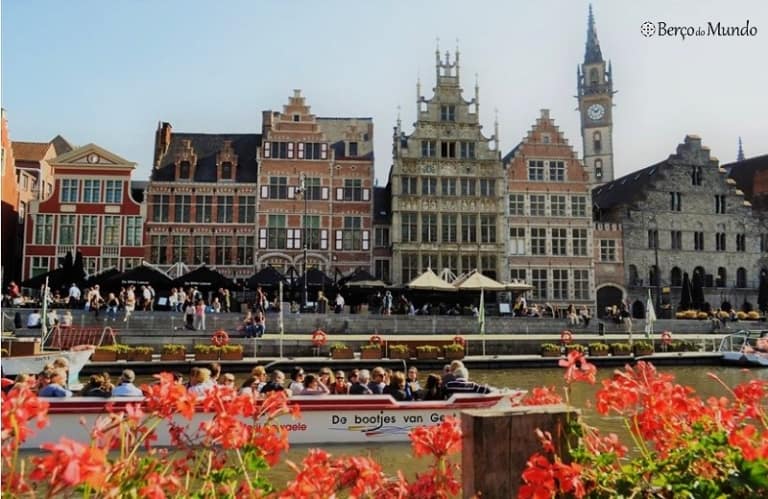 cidade medieval de Ghent