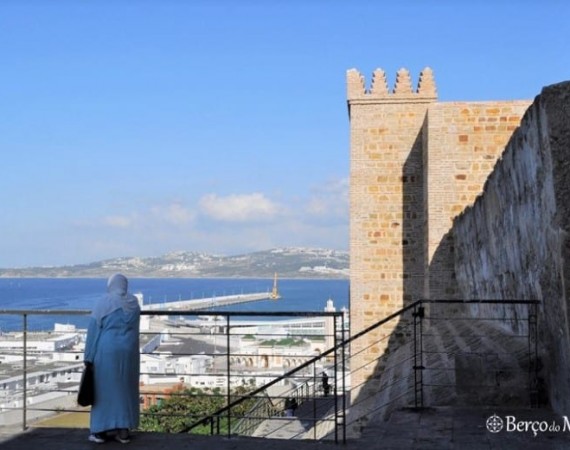 Vista sobre o porto de Tanger