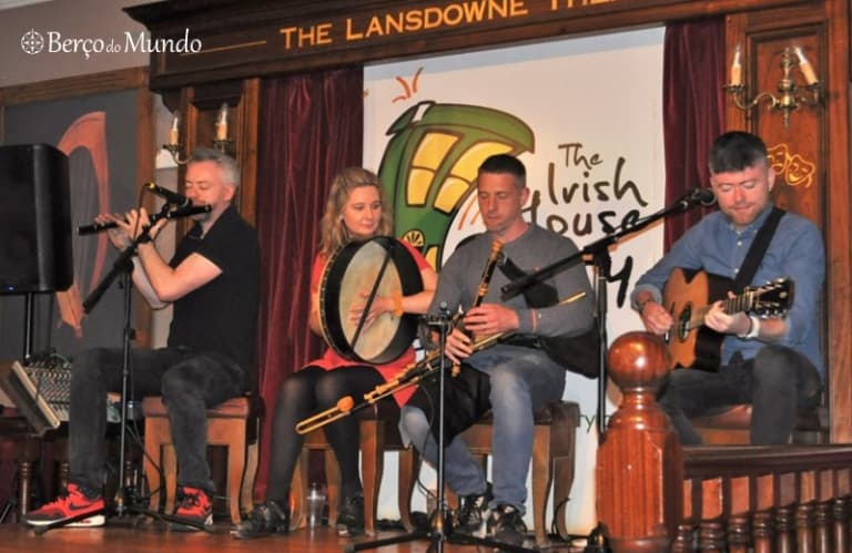 Música tradicional irlandesa em Dublin