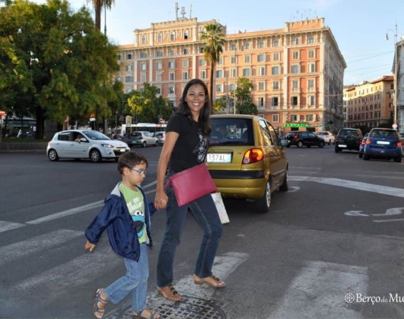 Pelas ruas de Roma