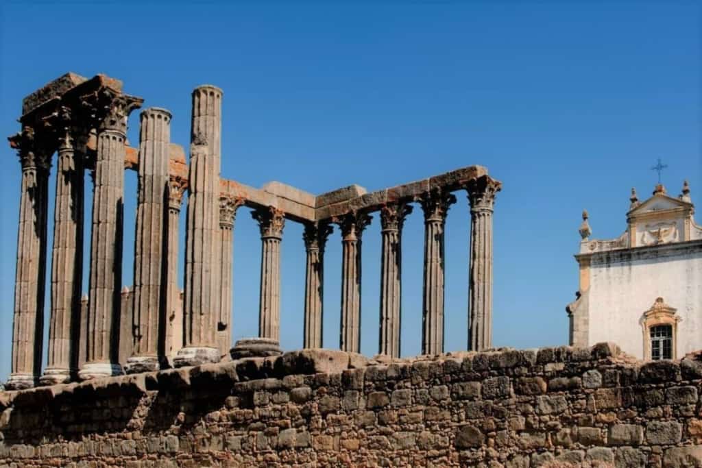 Templo edificado pelo Império Romano
