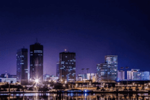 A cidade de Abidjan é a maior da Costa do Marfim