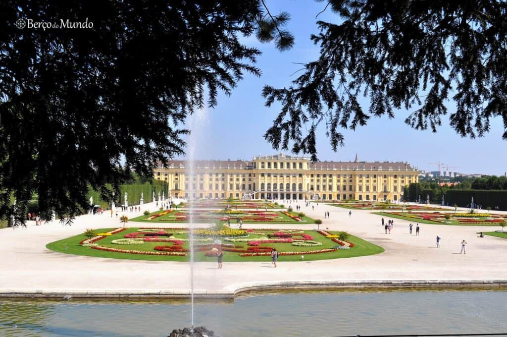 palácio imperial de Schonbrunn
