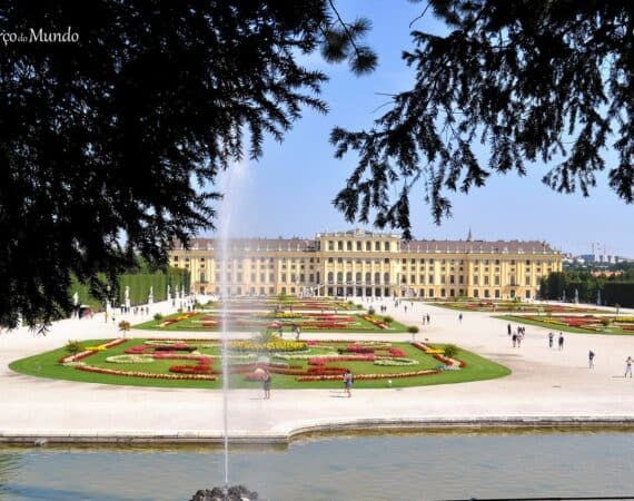 palácio imperial de Schonbrunn