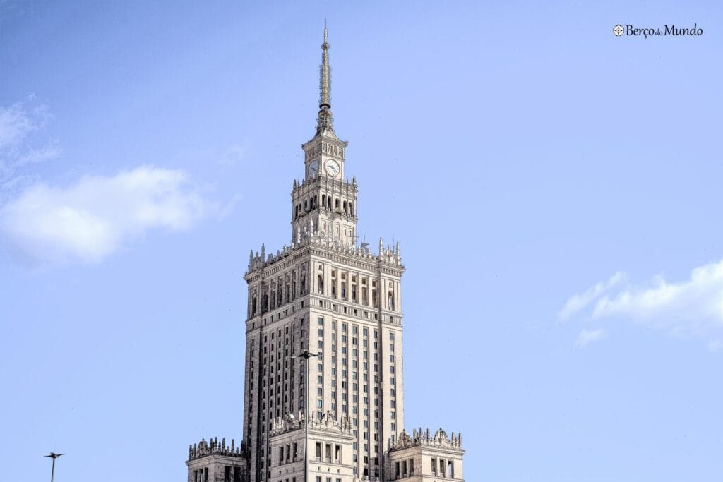 Palácio da Cultura e da Ciência em Varsóvia
