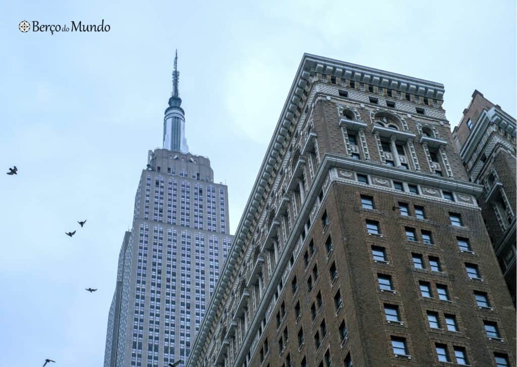 O Empire State Building é obrigatório num roteiro em Nova York 