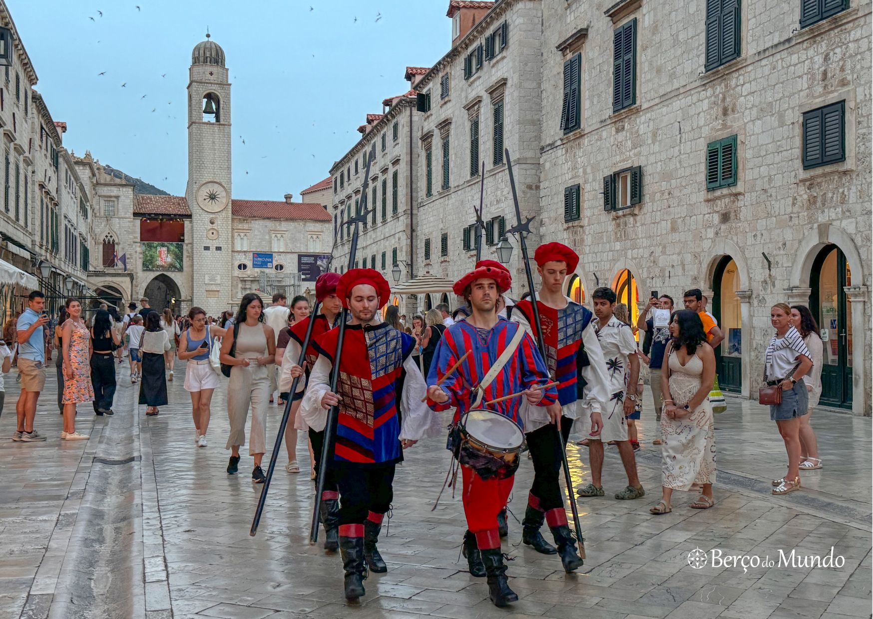 centro histórico de Dubrovnik Croácia