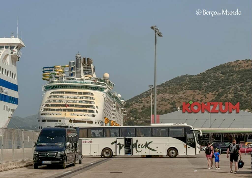 porto de cruzeiros de Dubrovnik