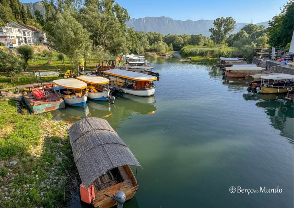 Virzapar, entrada para o parque nacional do lago Skadar