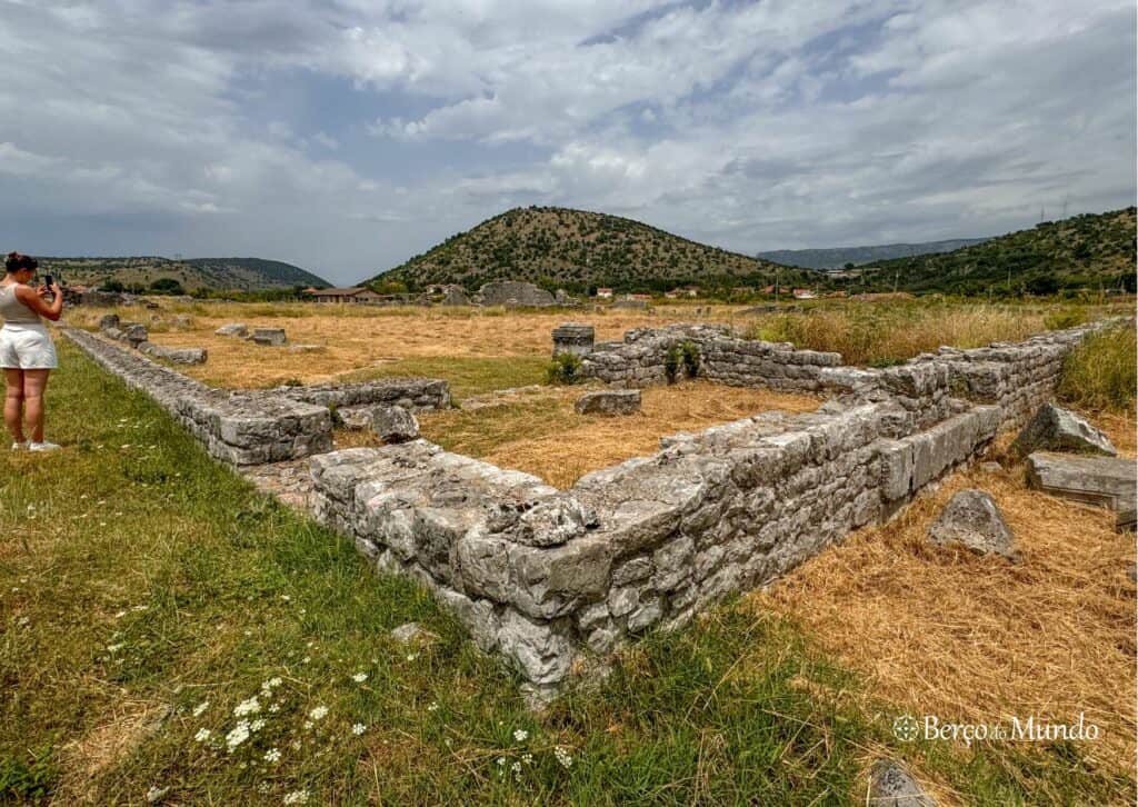 sítio arqueologico de Doclea