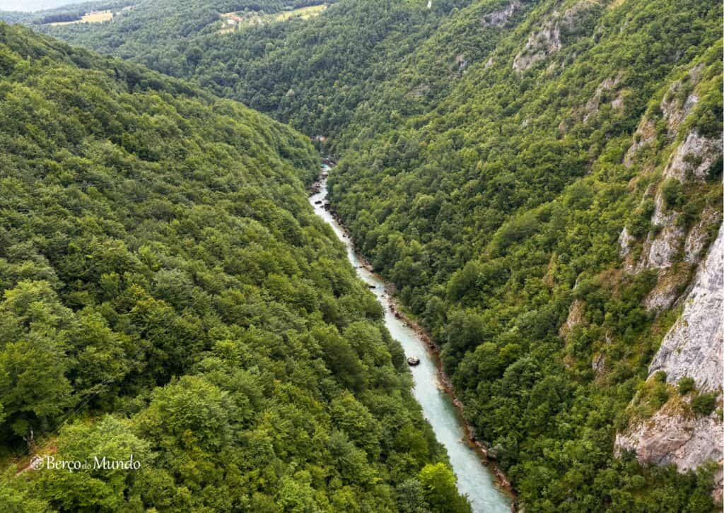 desfiladeiro do Tara, no parque Durmitor