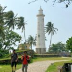 farol de Galle no Sri Lanka