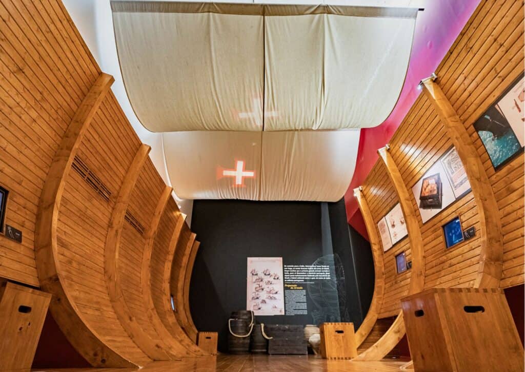 barco no museu dos descobrimentos